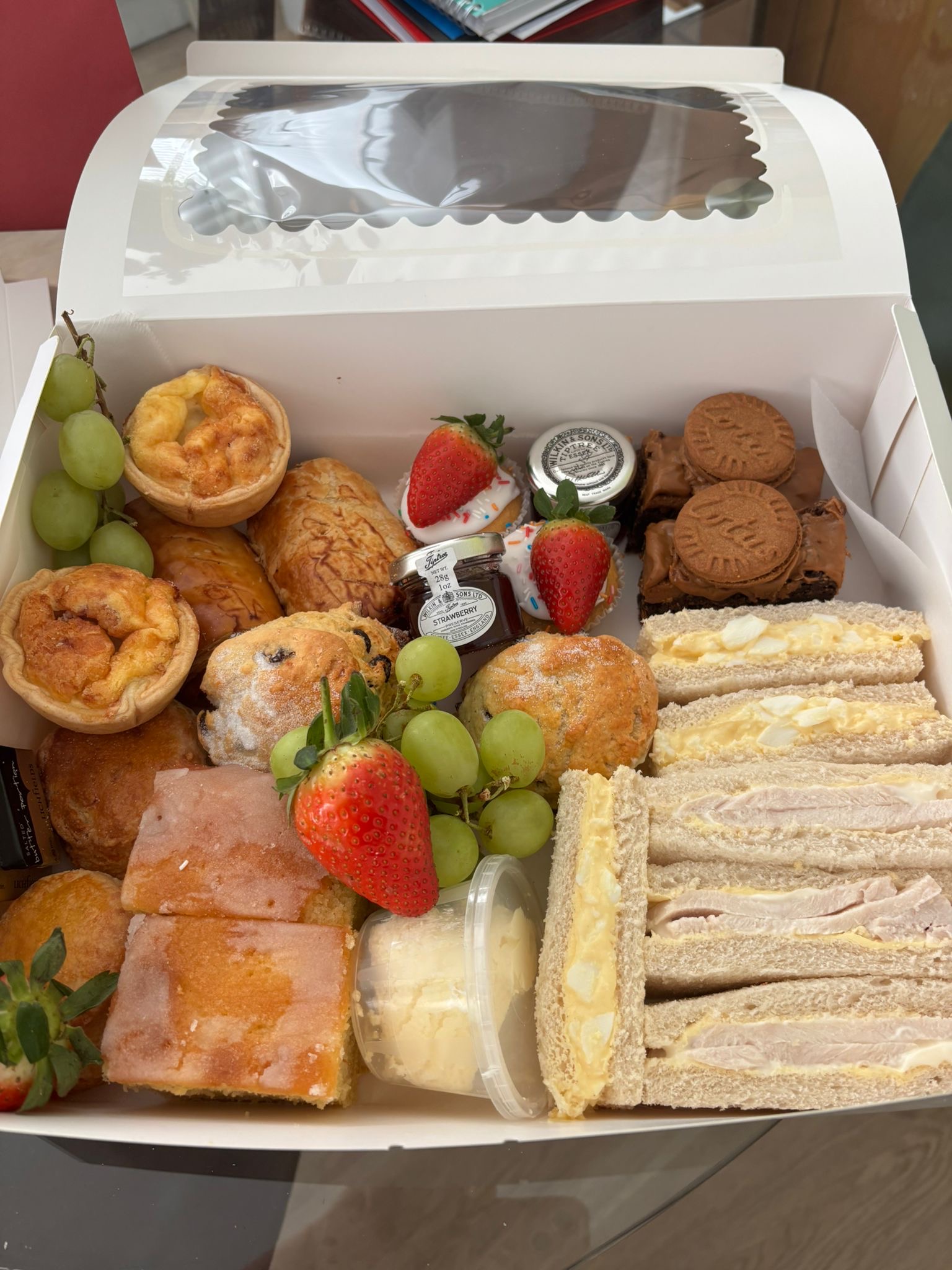 Catering and wedding display