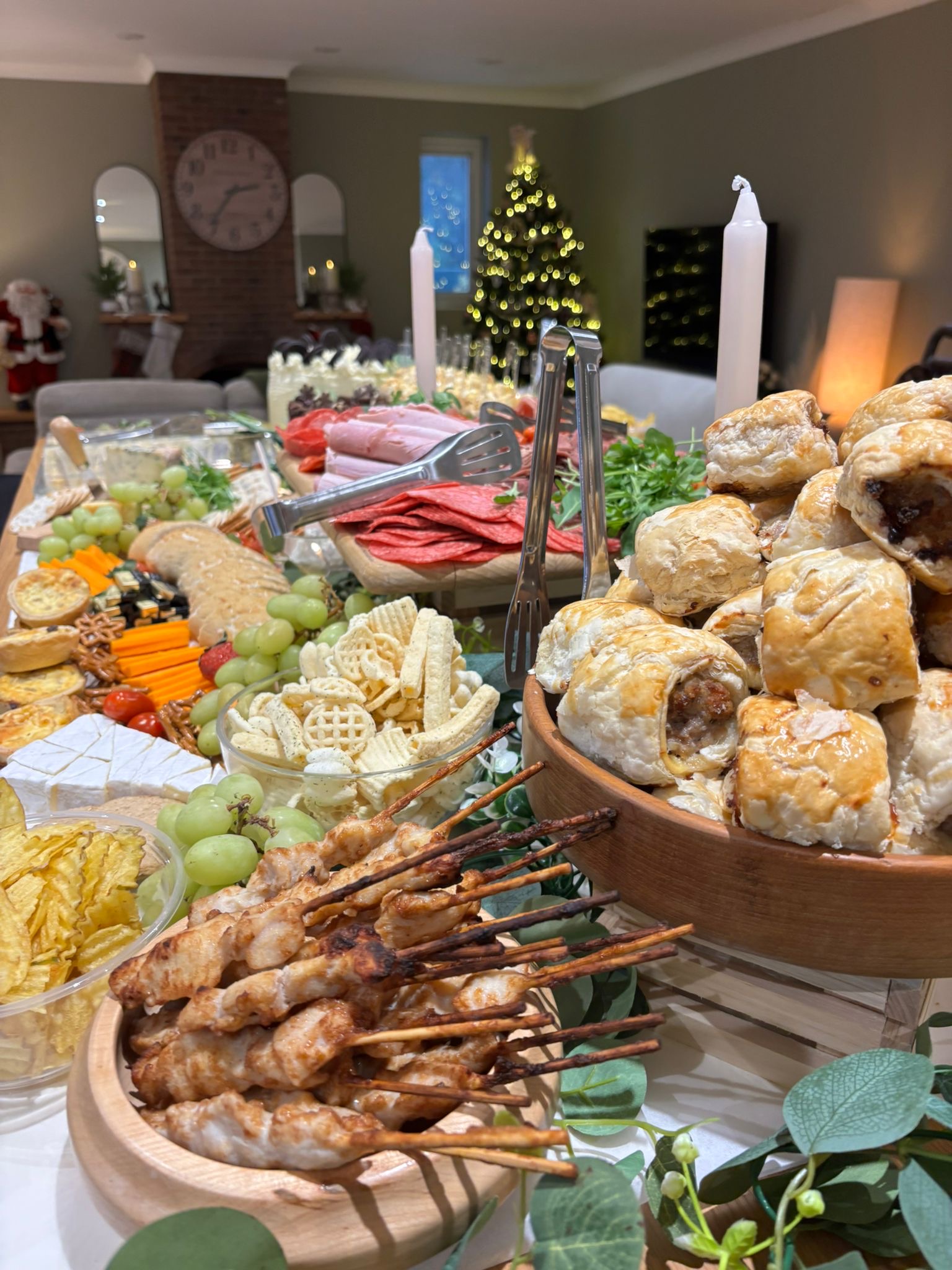 Catering and wedding display