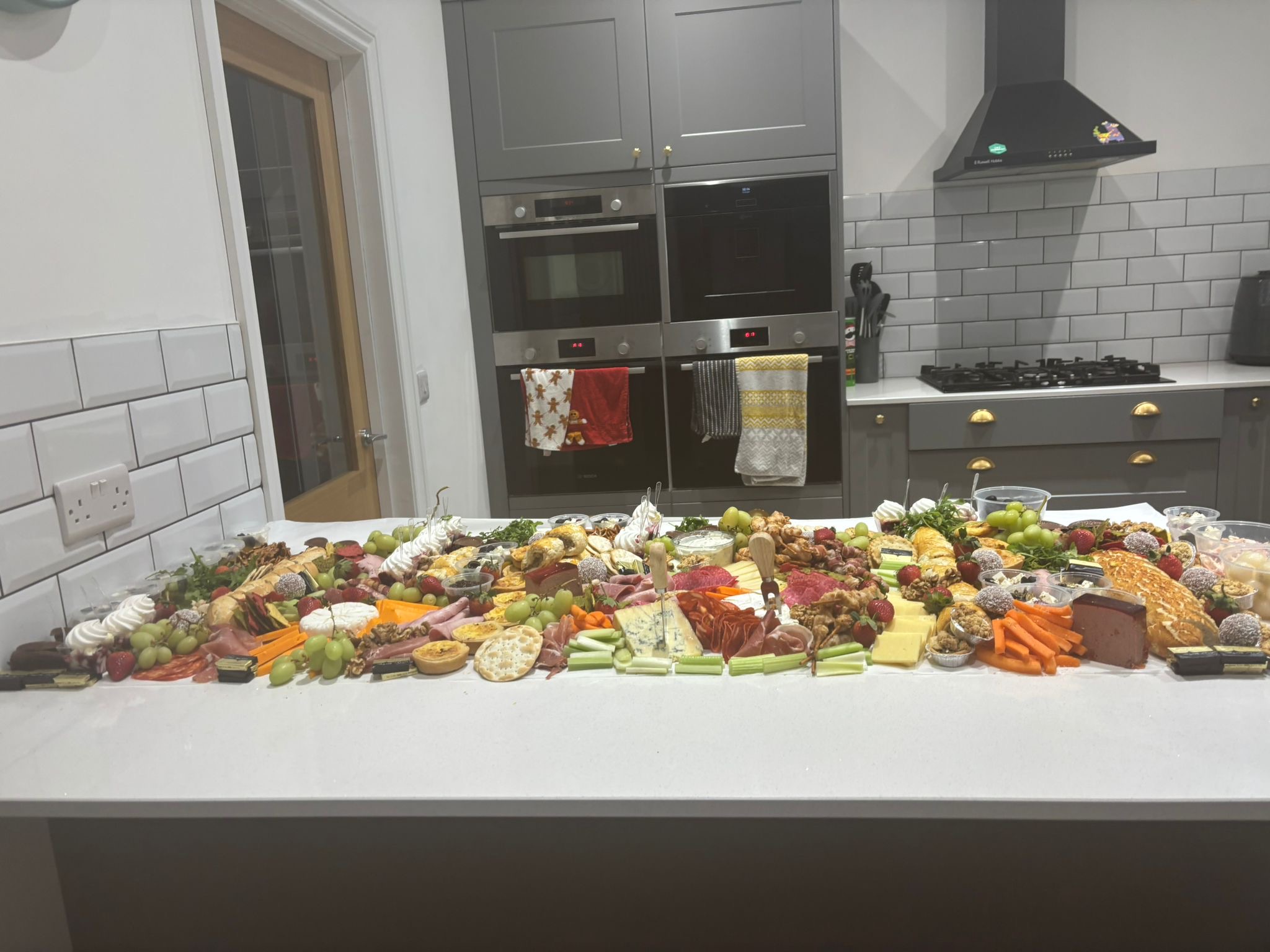 Catering and wedding display