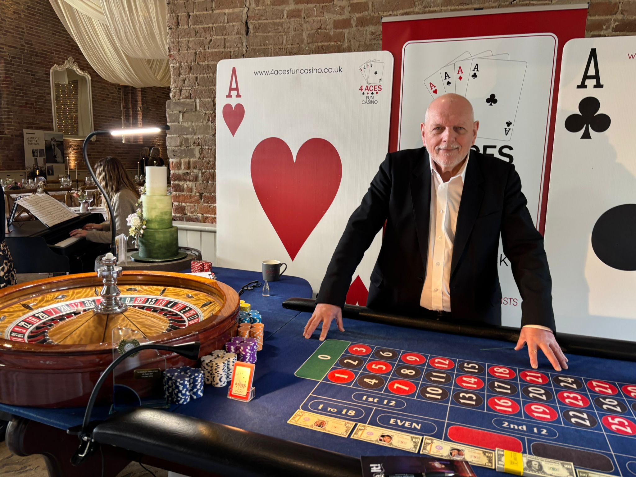 Catering and wedding display