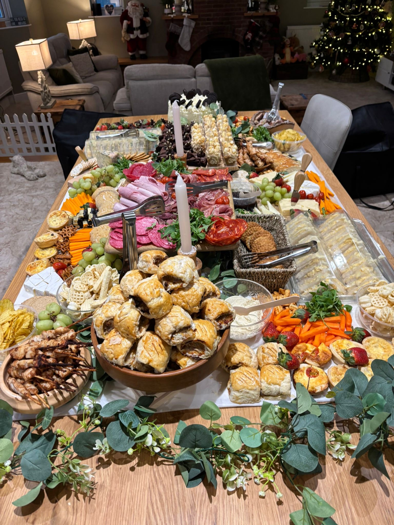 Catering and wedding display