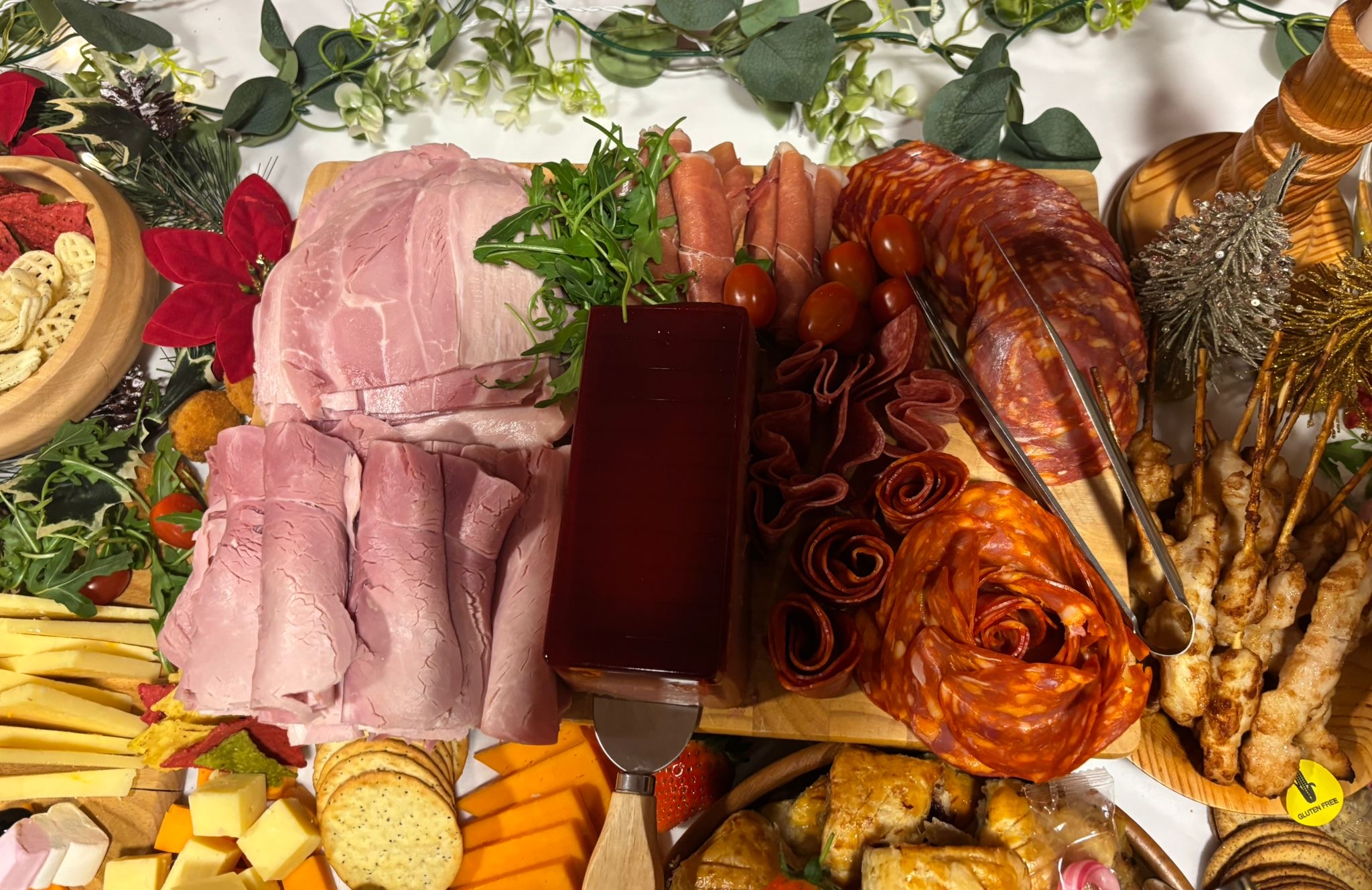 Catering and wedding display