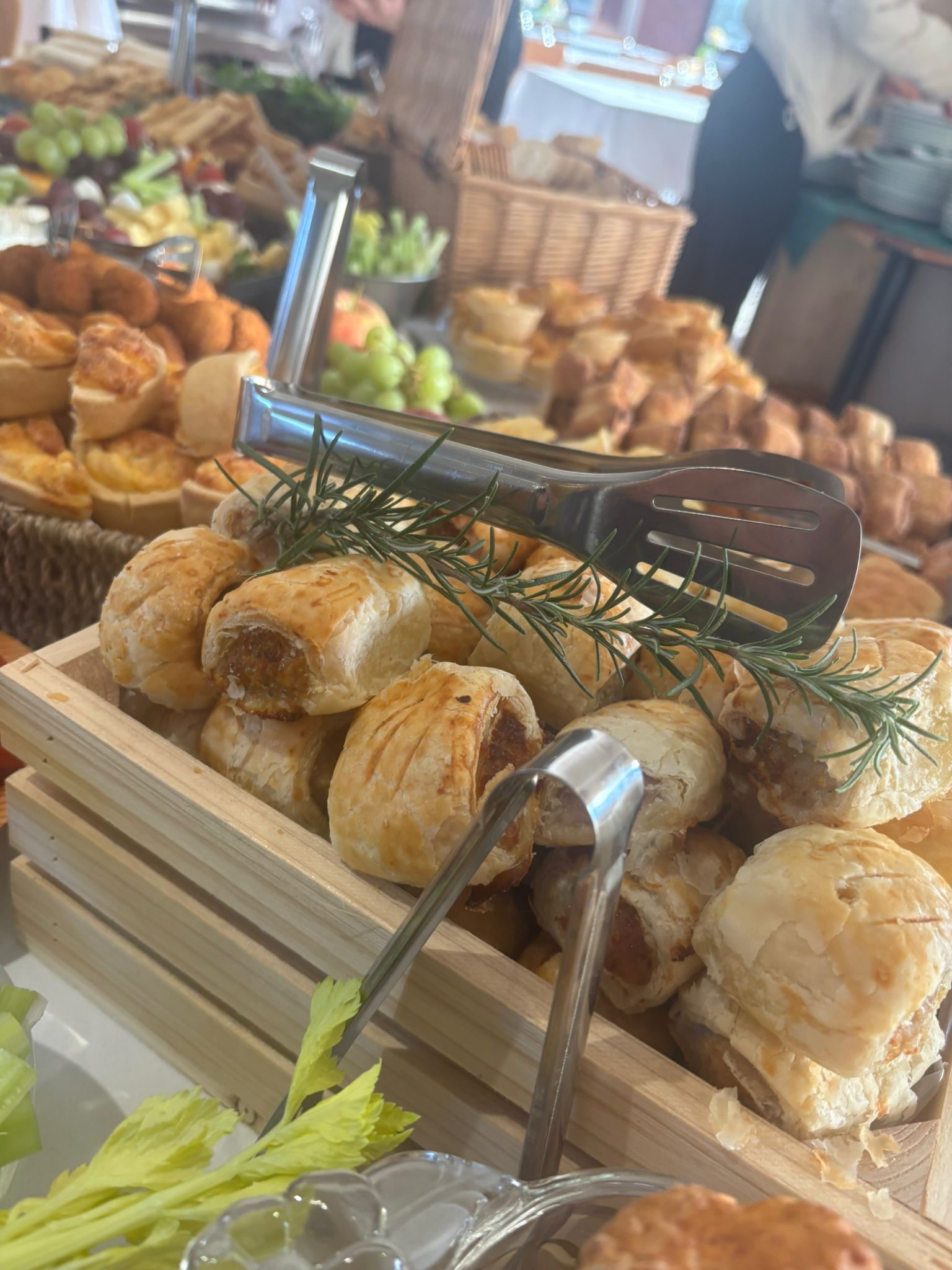 Catering and wedding display